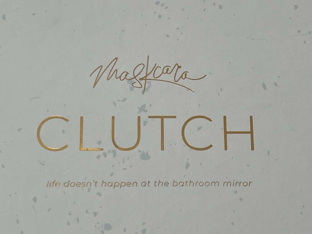 NIB RETIRED Maskcara Beauty Clutch - Dusty Lilac